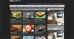 Desktop Screenshot of igrice24sata.com